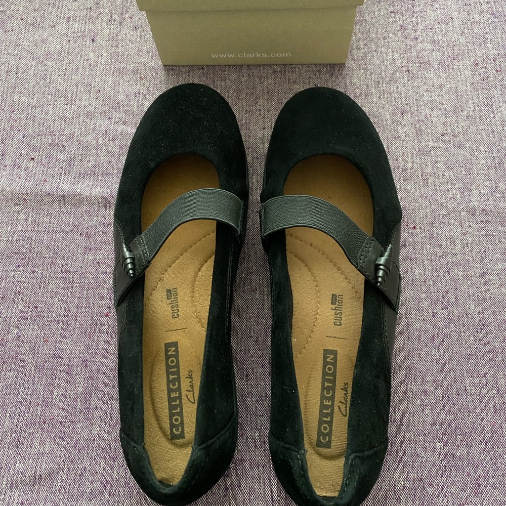 Clarks Medora Frost shoes, size 7
